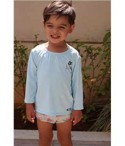 Camiseta UV 50+ Azul Frozen