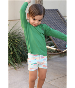 Camiseta UV 50+ Verde Foliage