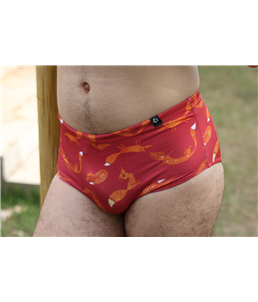 Sunga Tradicional Vermelho Raposa